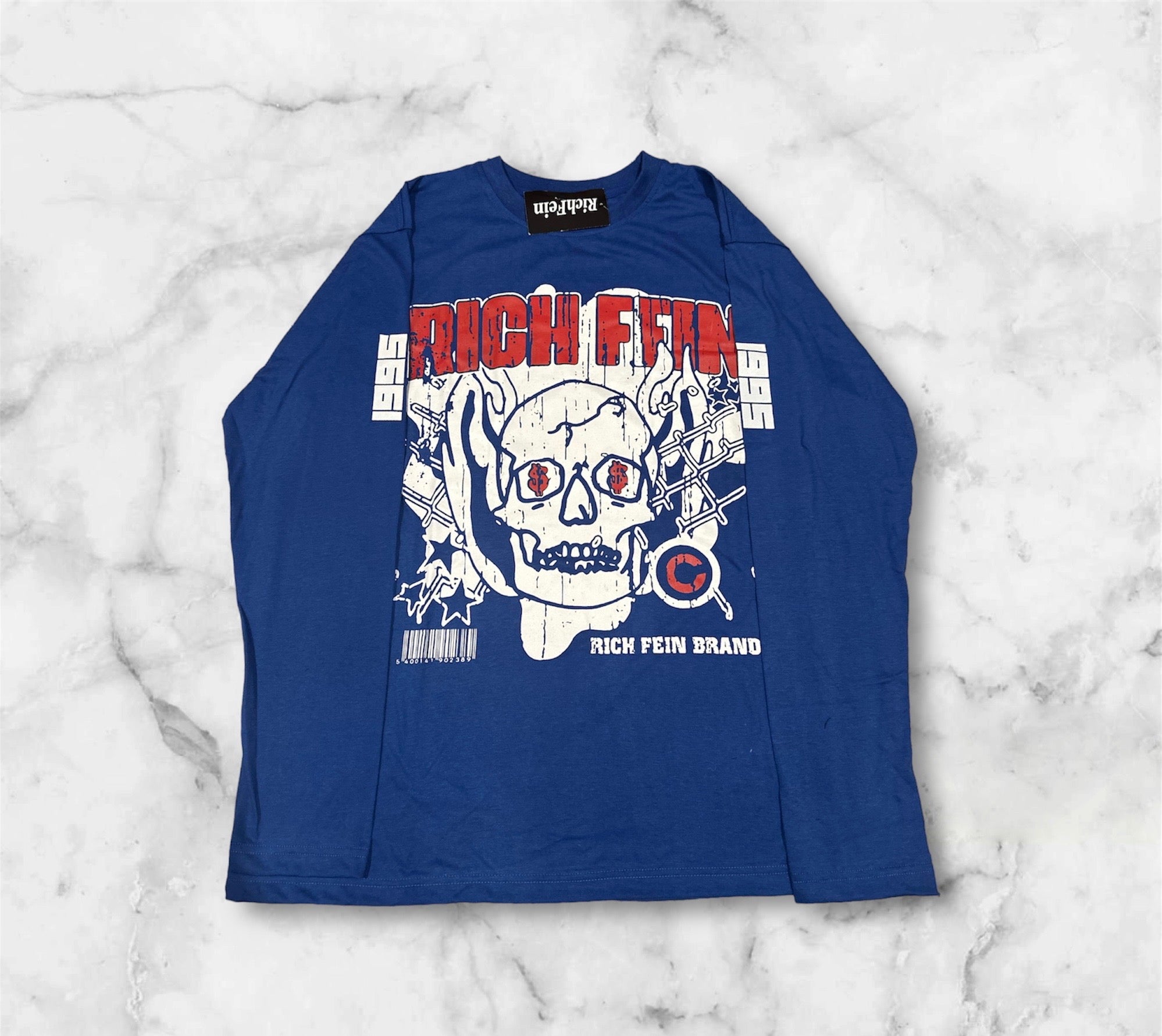 【HI FI FNK】Riche Printed Longsleeve Long Sleeve T-Shirts – Rich Fein
